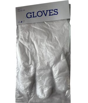 Перчатки полиэтиленовые "Gloves" 100 шт.