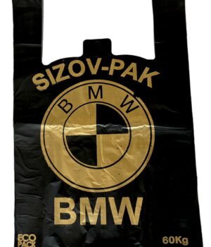 Пакет майка с рисунком BMW 38Х60